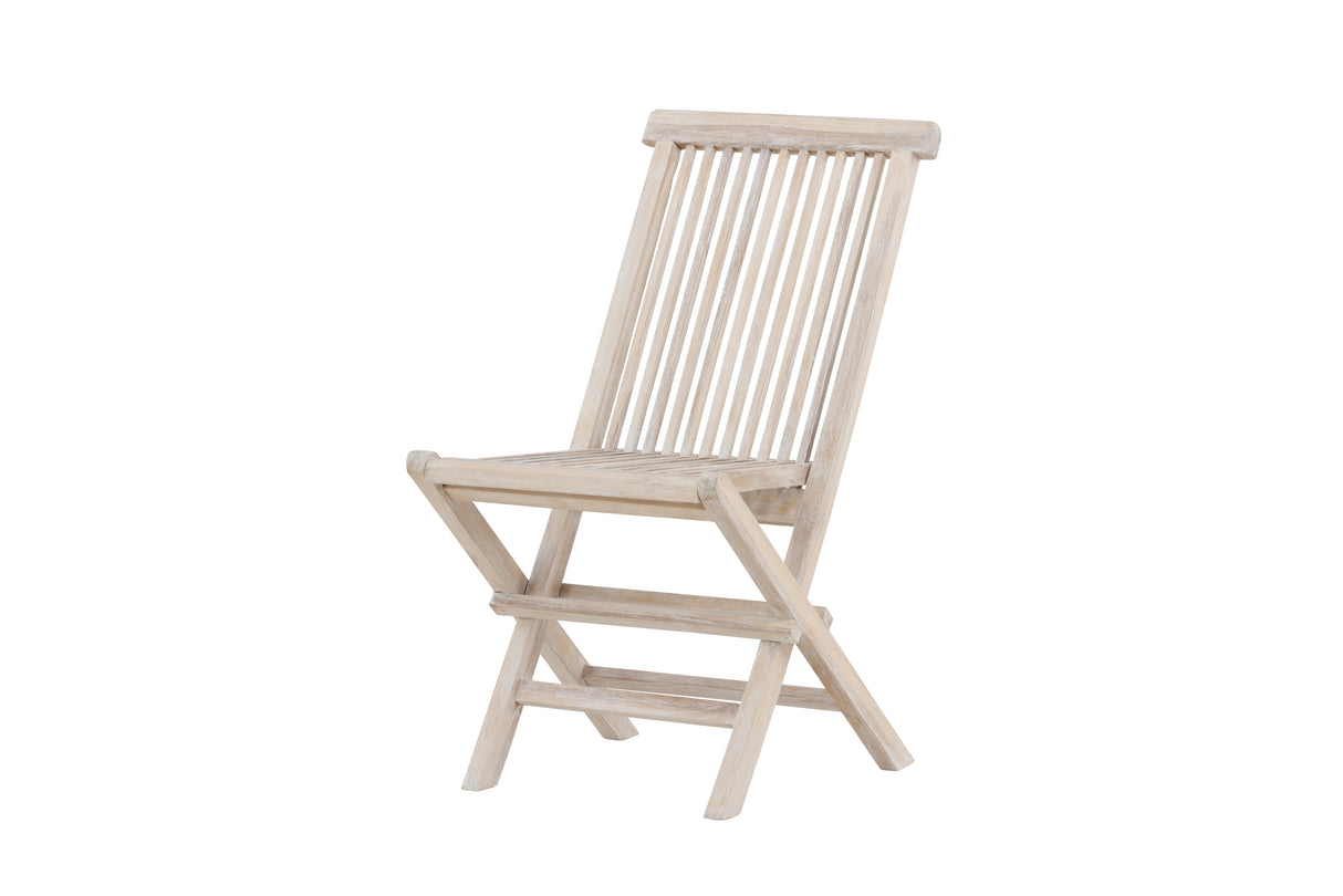 Kenya Gartenstuhl 2er-Pack Whitewash - ZEN ZONE Furniture