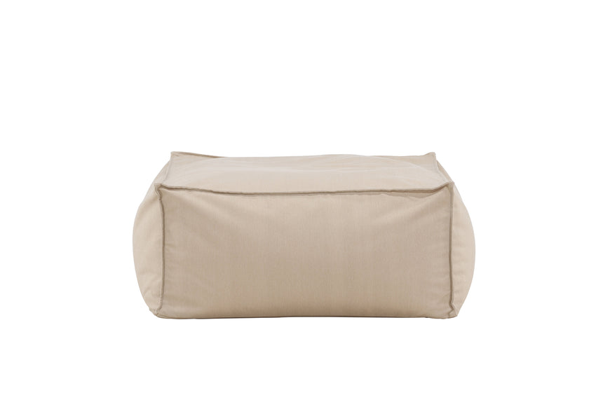 Rambo Lounge Sofa Pouf Beige - ZEN ZONE Furniture