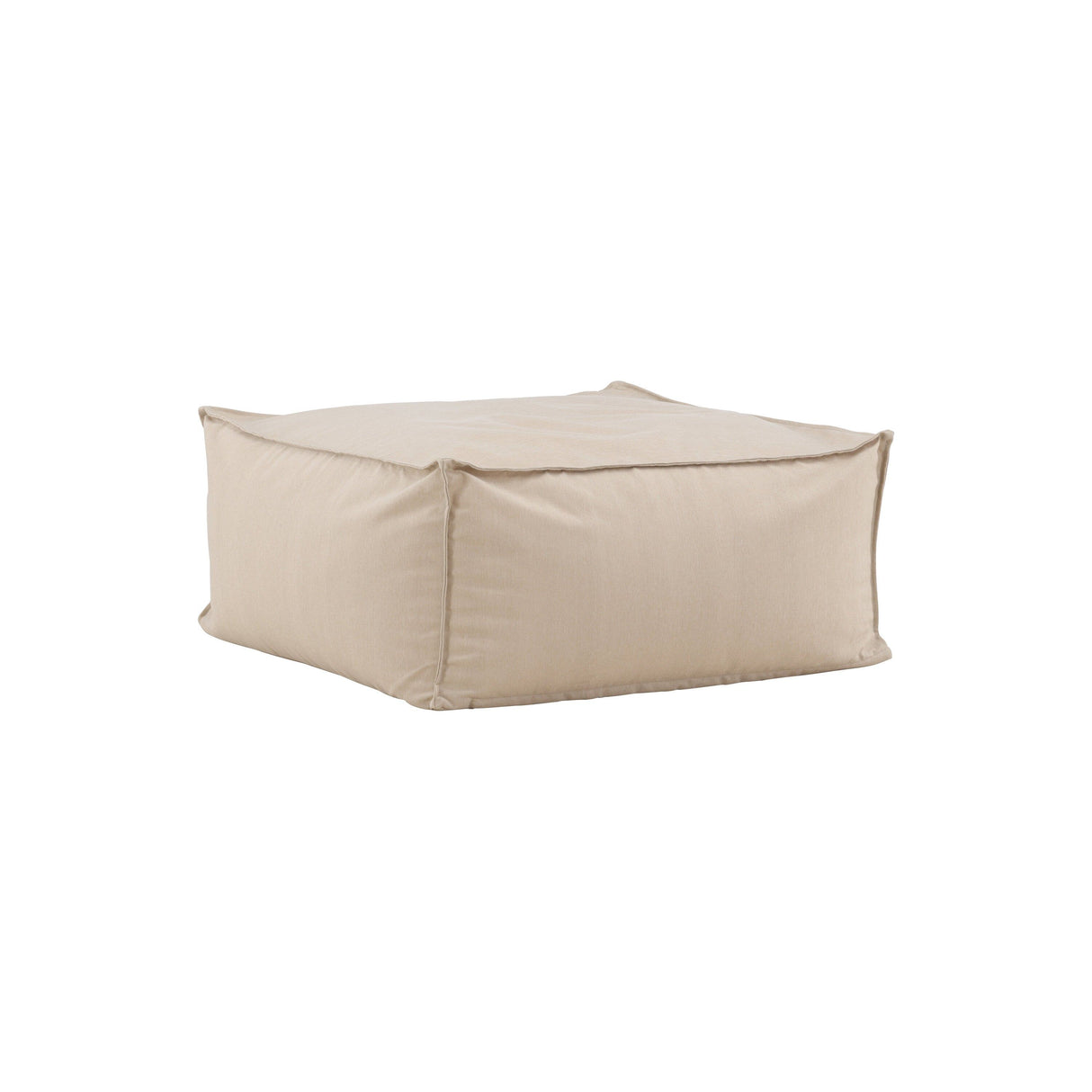 Rambo Lounge Sofa Pouf Beige - ZEN ZONE Furniture
