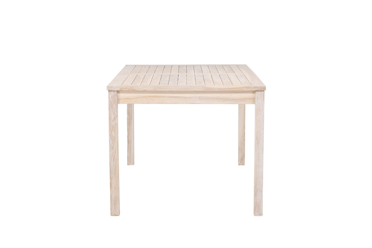 Kenia Esstisch 90x180 Weiss gekalkt - ZEN ZONE Furniture