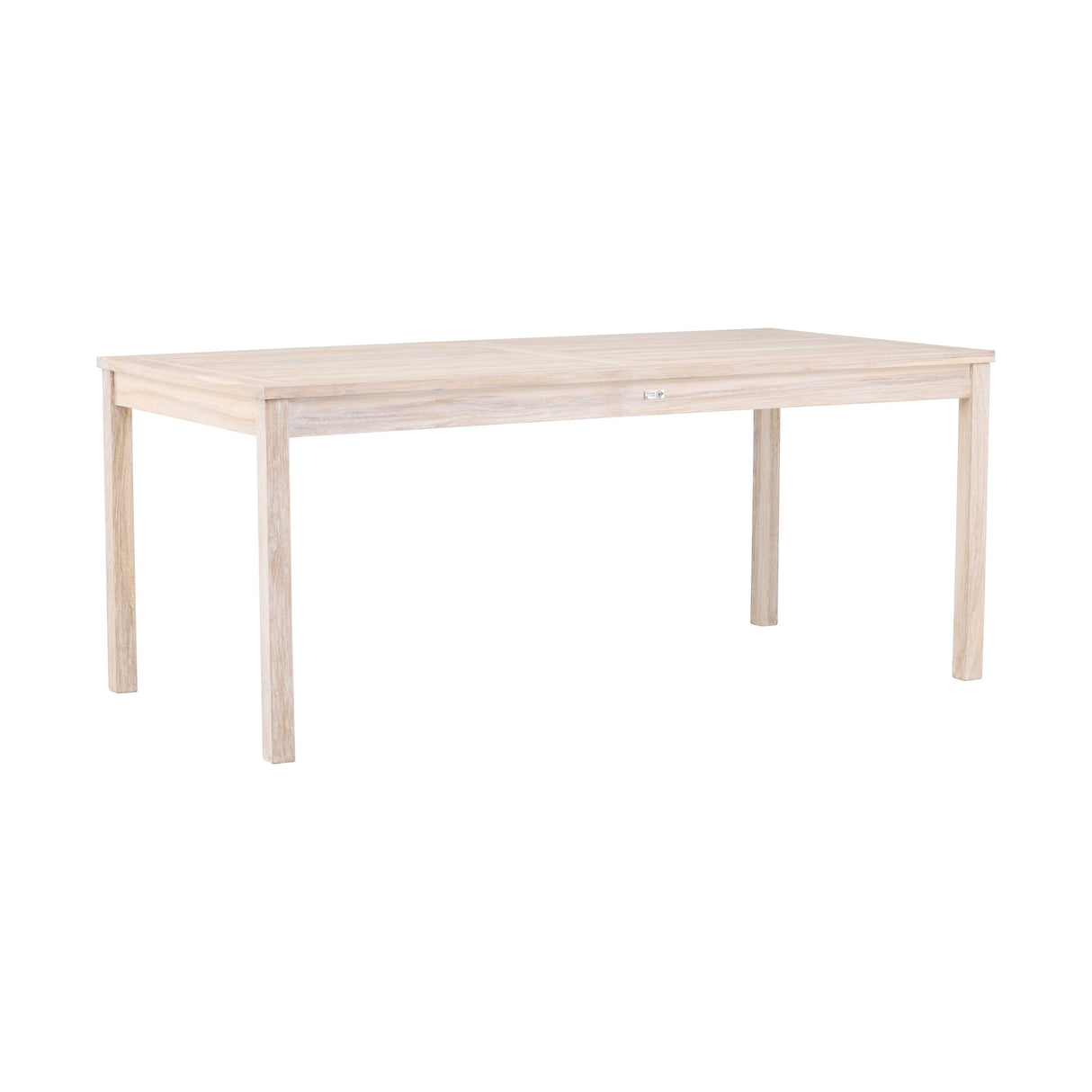 Kenia Esstisch 90x180 Weiss gekalkt - ZEN ZONE Furniture