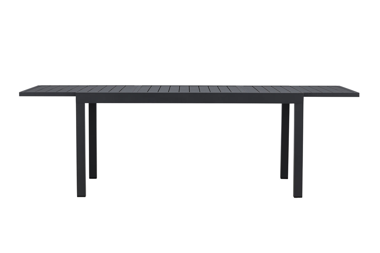 Capo Esstisch Ausziehbar Schwarz 160/240x100x75 - ZEN ZONE Furniture