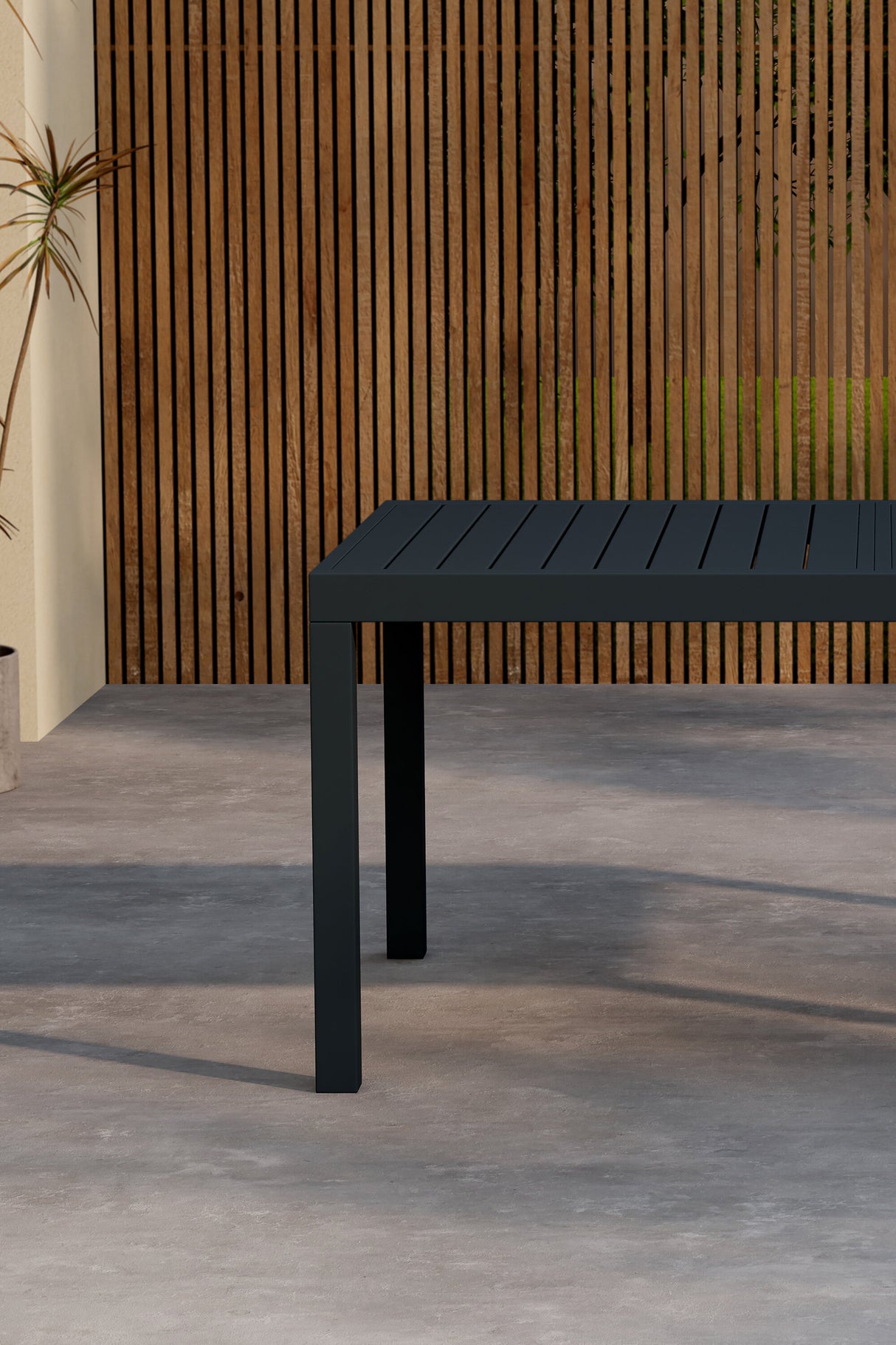 Capo Esstisch Ausziehbar Schwarz 160/240x100x75 - ZEN ZONE Furniture
