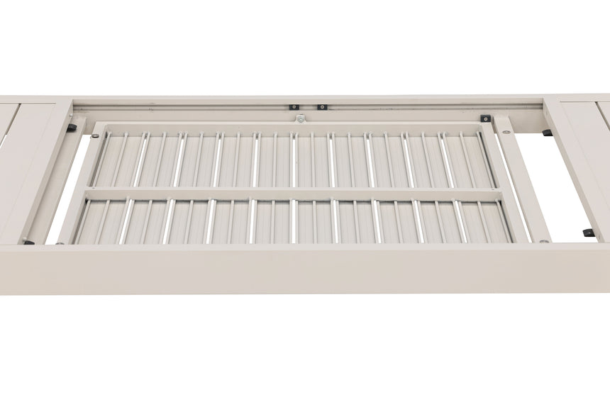 Capo Esstisch Ausziehbar Beige 160/240x100x75 - ZEN ZONE Furniture