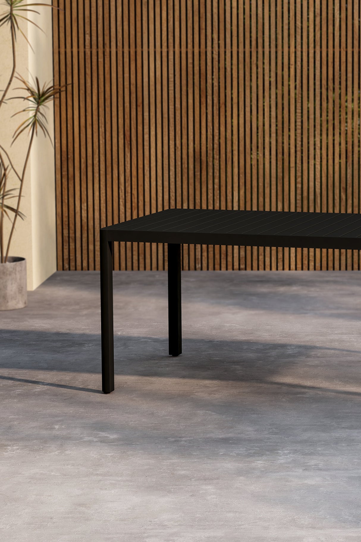 Giardini Esstisch Schwarz 200x90x72 - ZEN ZONE Furniture