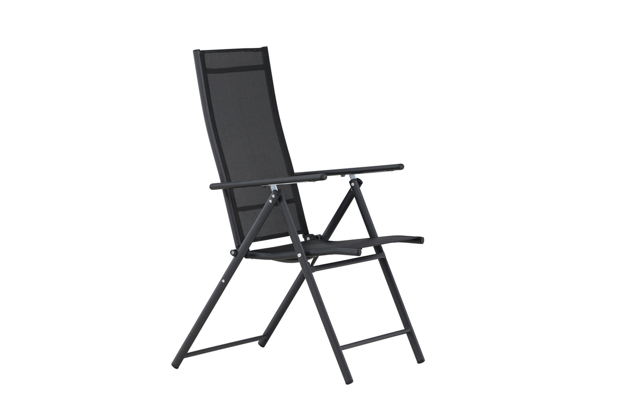 Levanzo Gartenstuhl 2er-Pack Schwarz - ZEN ZONE Furniture