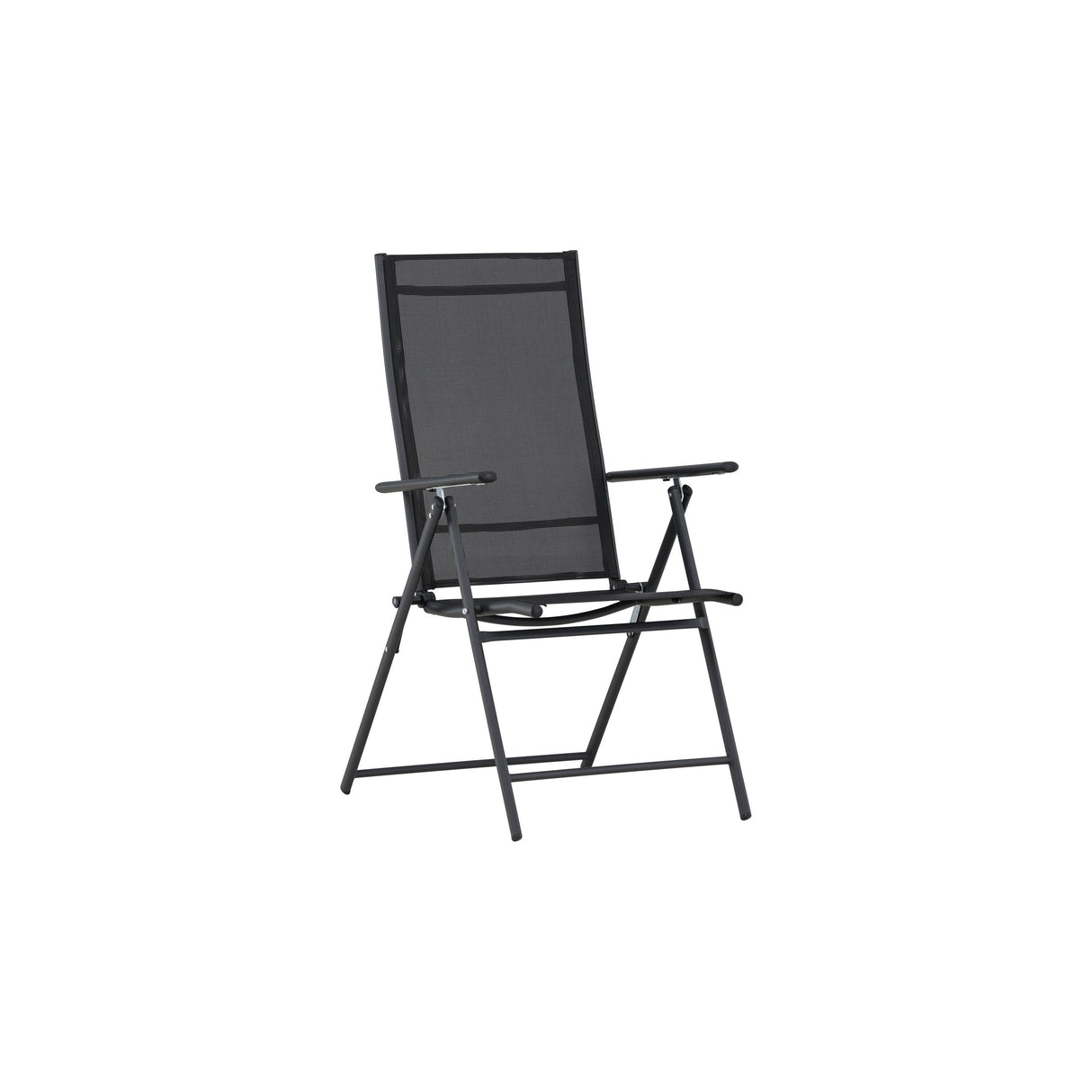 Levanzo Gartenstuhl 2er-Pack Schwarz - ZEN ZONE Furniture
