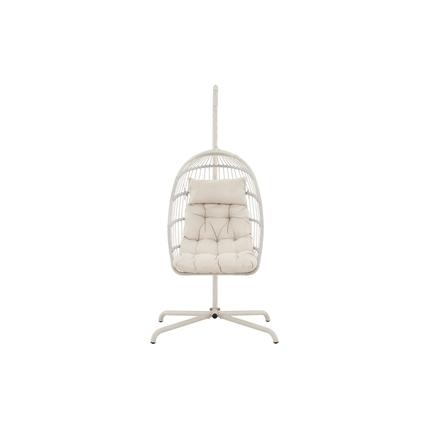 Trezza Hängesessel Beige - ZEN ZONE Furniture