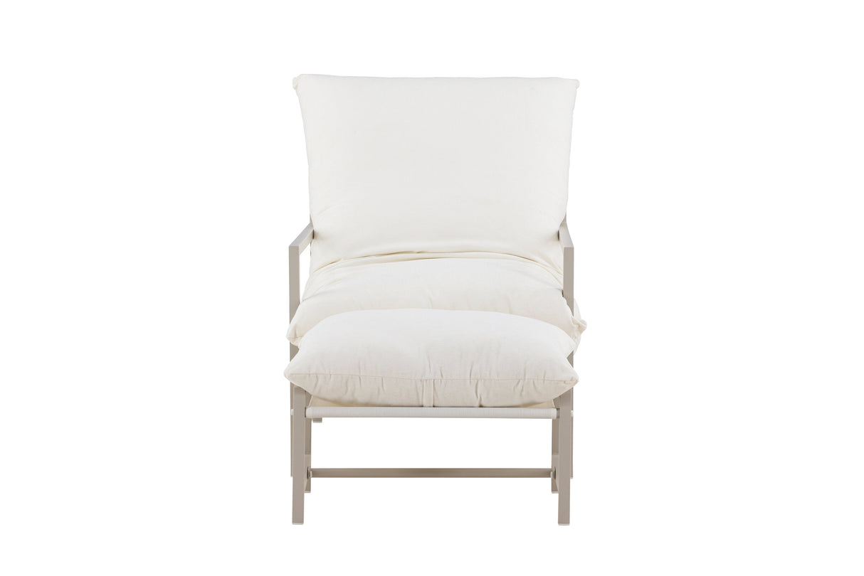 Corso Lounge Chair Beige / Beige - ZEN ZONE Furniture