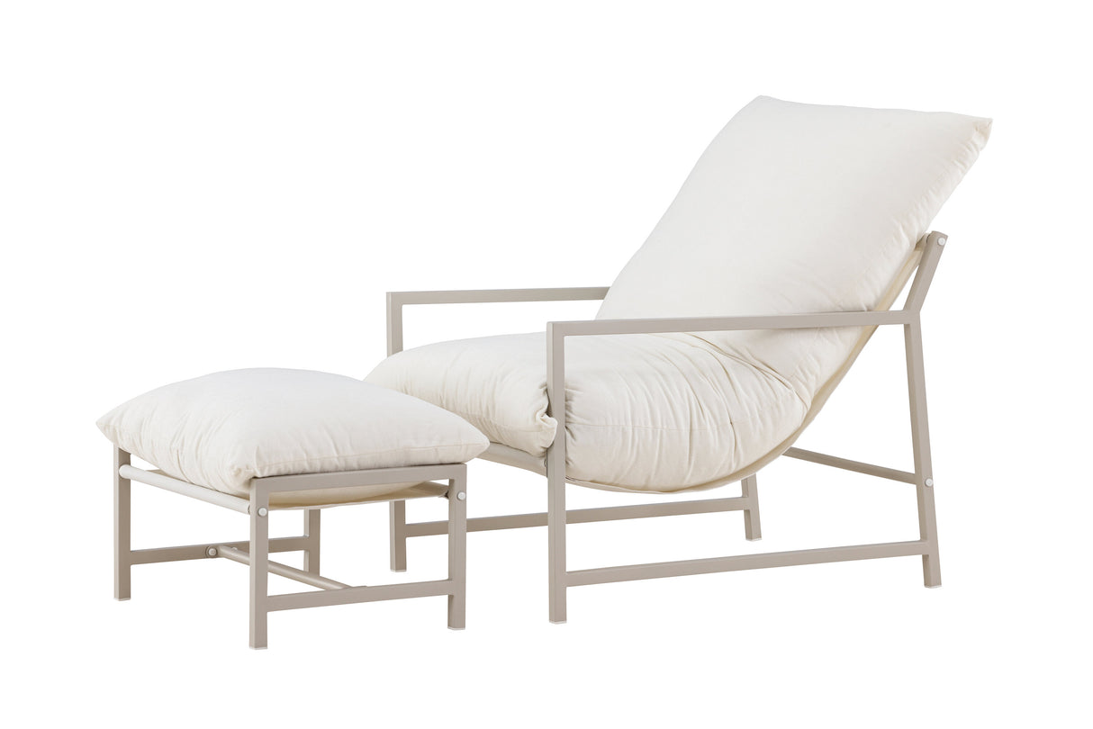 Corso Lounge Chair Beige / Beige - ZEN ZONE Furniture