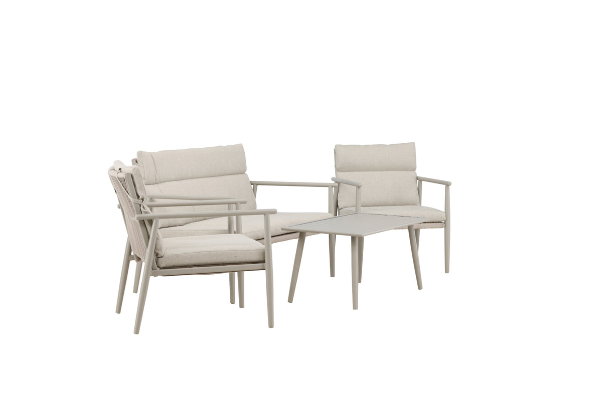 Mazzaro Sofa Set Beige - ZEN ZONE Furniture