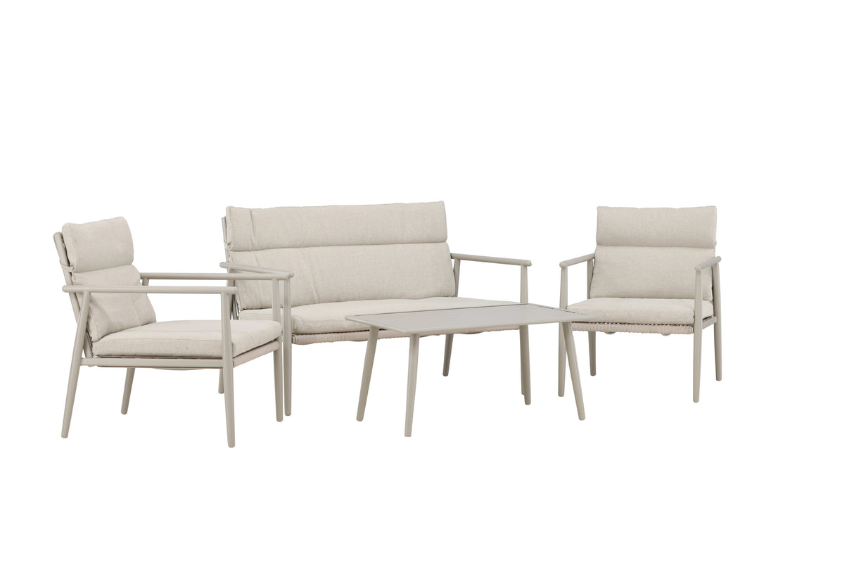 Mazzaro Sofa Set Beige - ZEN ZONE Furniture