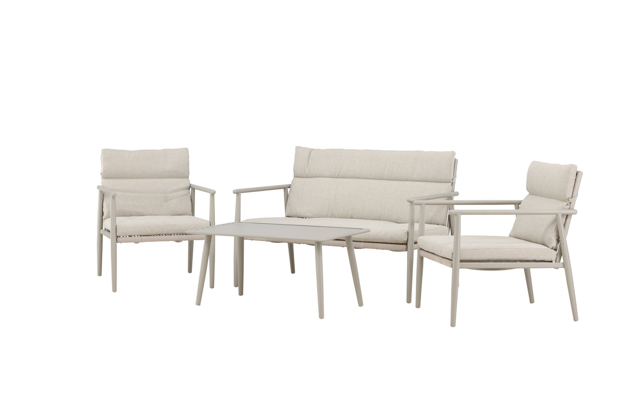 Mazzaro Sofa Set Beige - ZEN ZONE Furniture