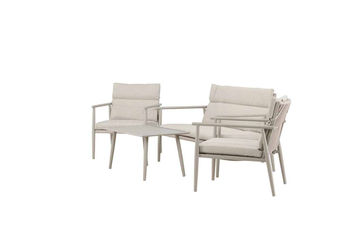 Mazzaro Sofa Set Beige - ZEN ZONE Furniture