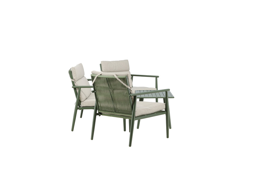 Mazzaro Sofa Set Grün / Beige - ZEN ZONE Furniture