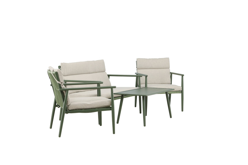 Mazzaro Sofa Set Grün / Beige - ZEN ZONE Furniture