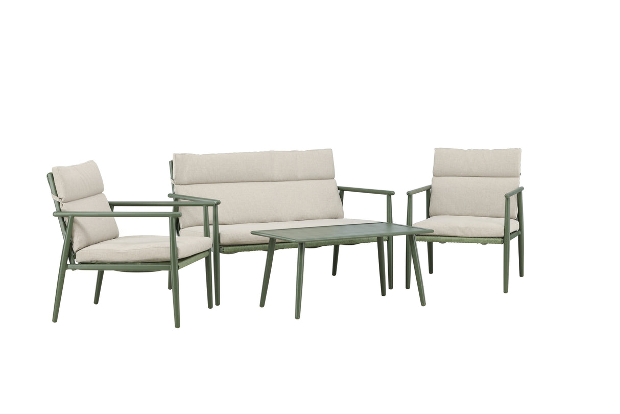 Mazzaro Sofa Set Grün / Beige - ZEN ZONE Furniture