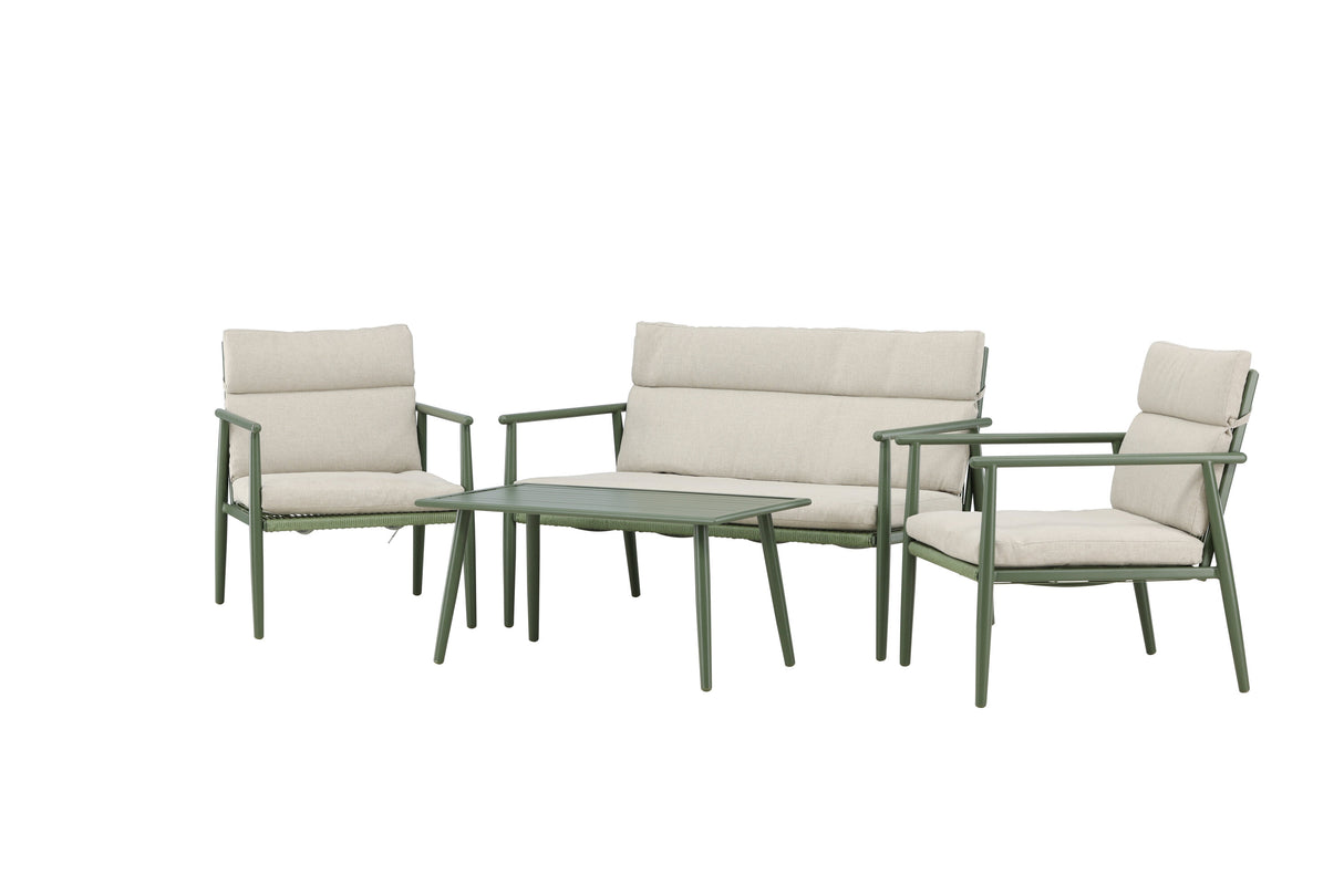 Mazzaro Sofa Set Grün / Beige - ZEN ZONE Furniture