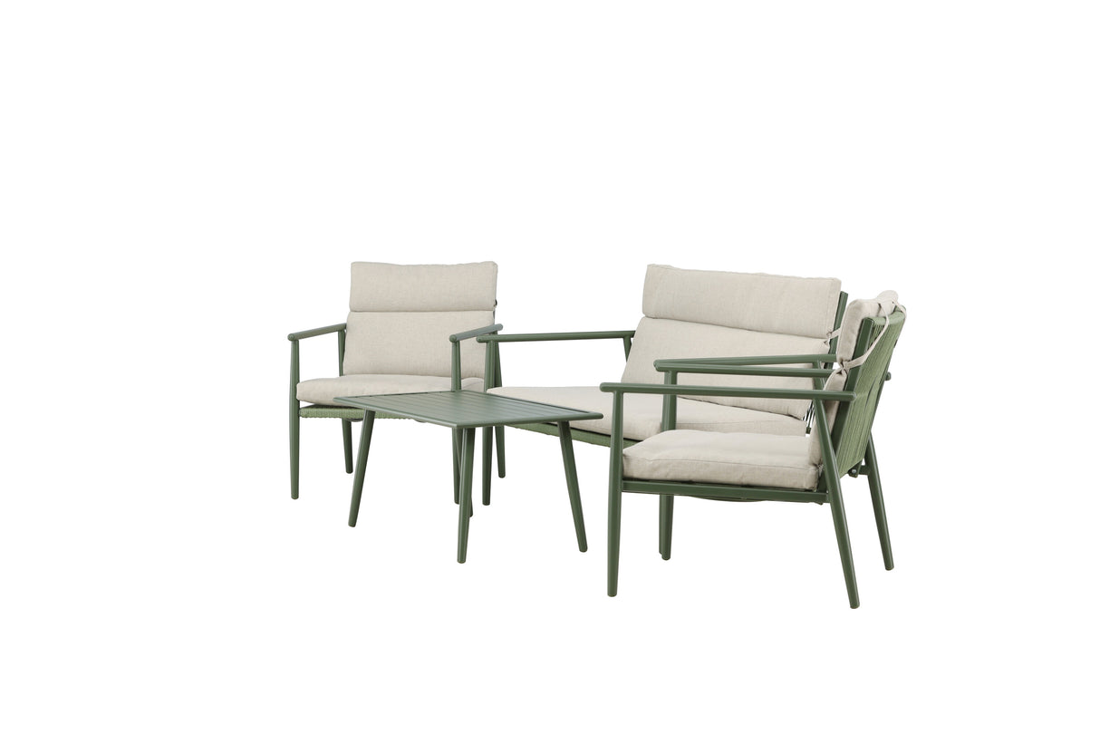 Mazzaro Sofa Set Grün / Beige - ZEN ZONE Furniture