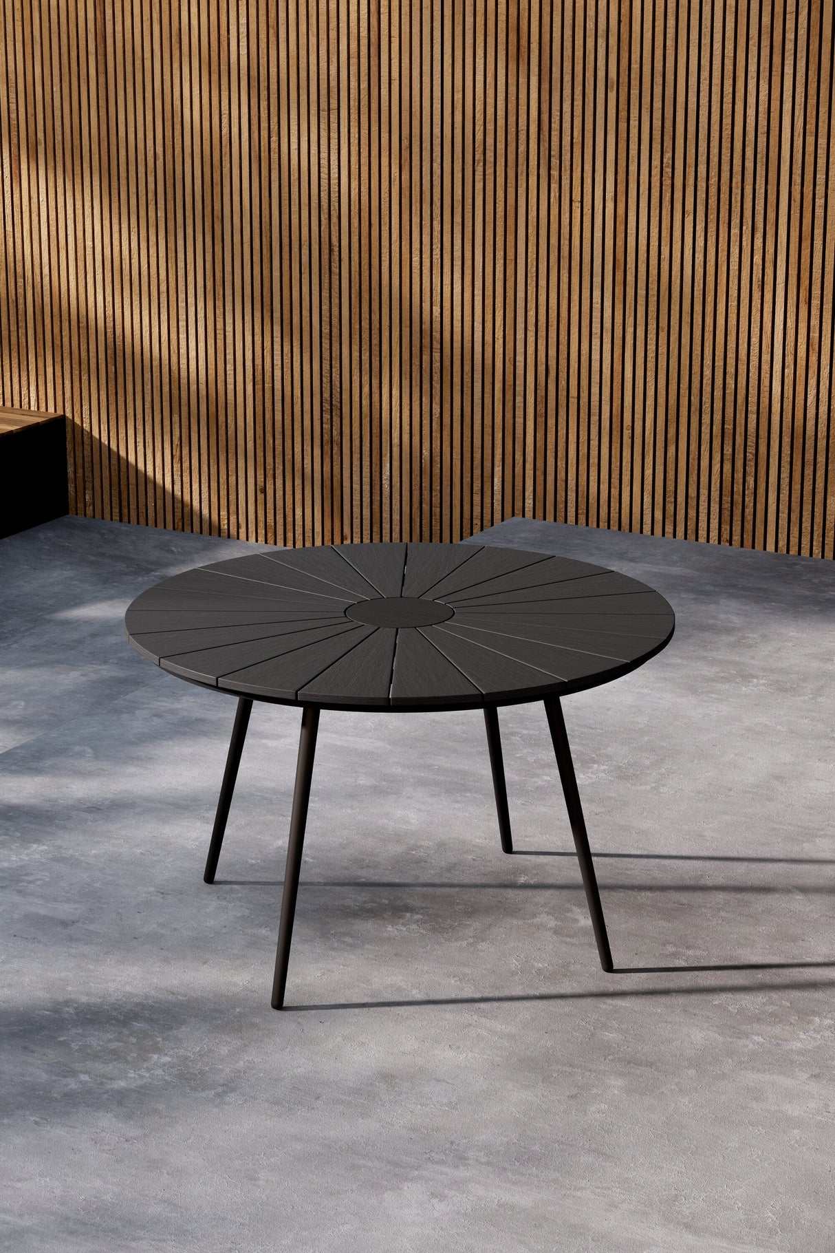 San Vito Esstisch Schwarz 120x120 - ZEN ZONE Furniture