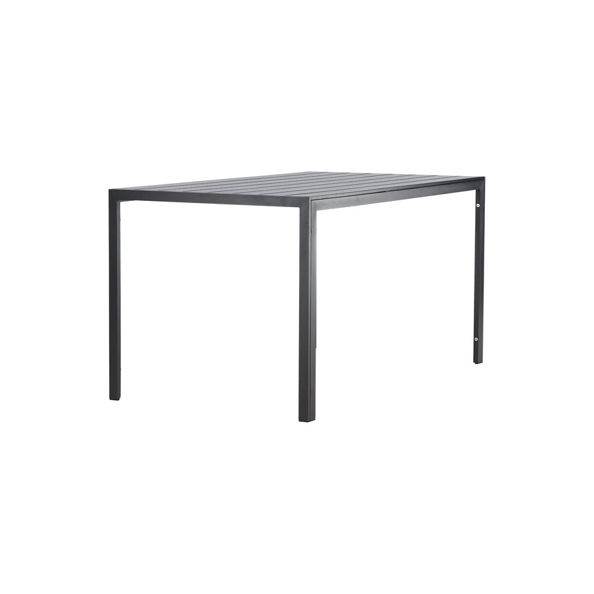 Mirko Esstisch Schwarz 140x80x74 - ZEN ZONE Furniture