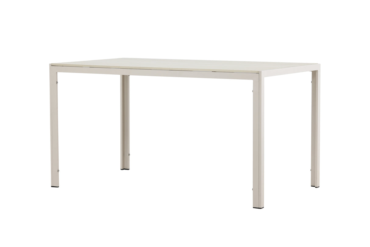 Mirko Esstisch Beige 140x80x74 - ZEN ZONE Furniture