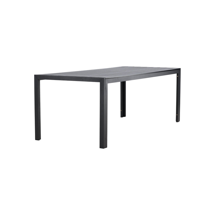 Mirko Esstisch Schwarz 205x90x74 - ZEN ZONE Furniture