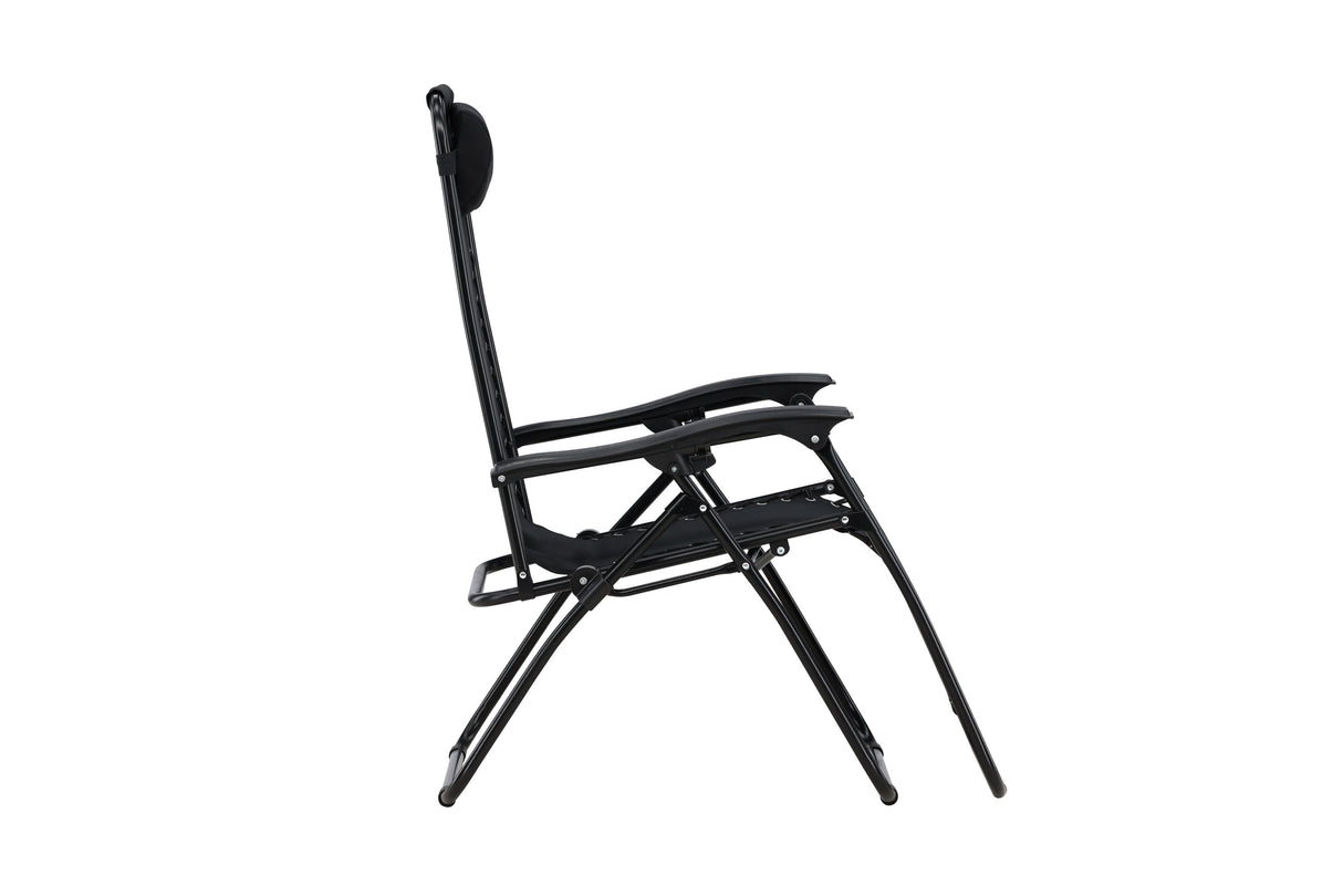 Vulcano Sun Lounge 2er-Pack Schwarz - ZEN ZONE Furniture