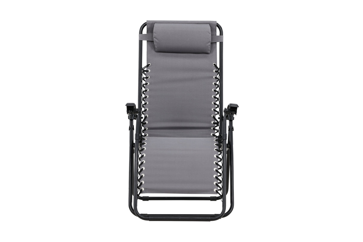 Vulcano Sun Lounge 2er-Pack Grau / Schwarz - ZEN ZONE Furniture