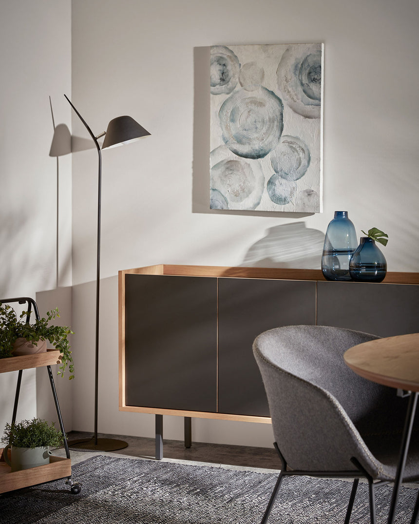 Aurelia Stehlampe, schwarz - ZEN ZONE Furniture