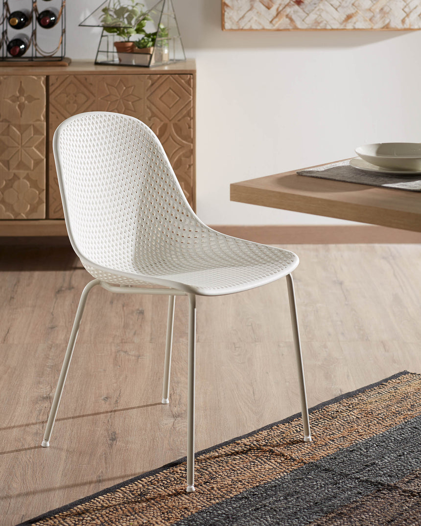 Outdoor Stuhl Quinby weiß - ZEN ZONE Furniture
