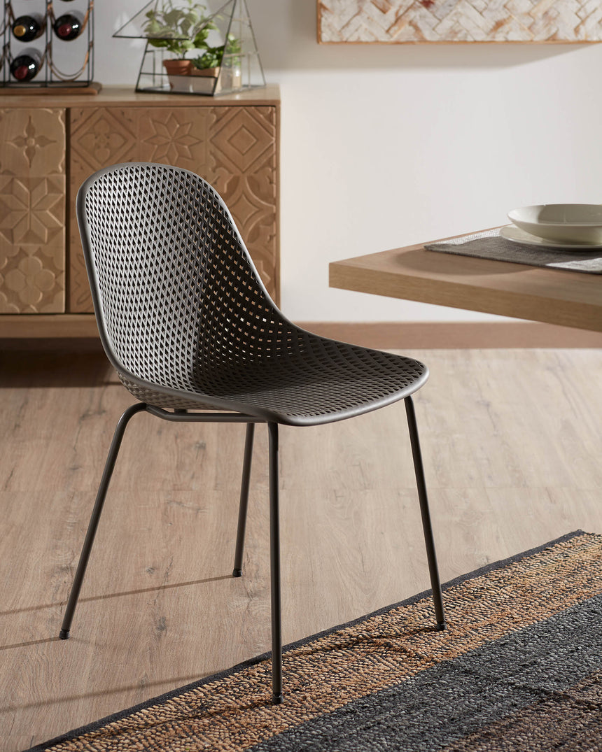 Outdoor Stuhl Quinby grau - ZEN ZONE Furniture