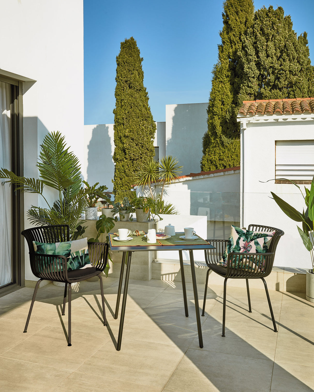 Outdoor Stuhl Surpika schwarz - ZEN ZONE Furniture