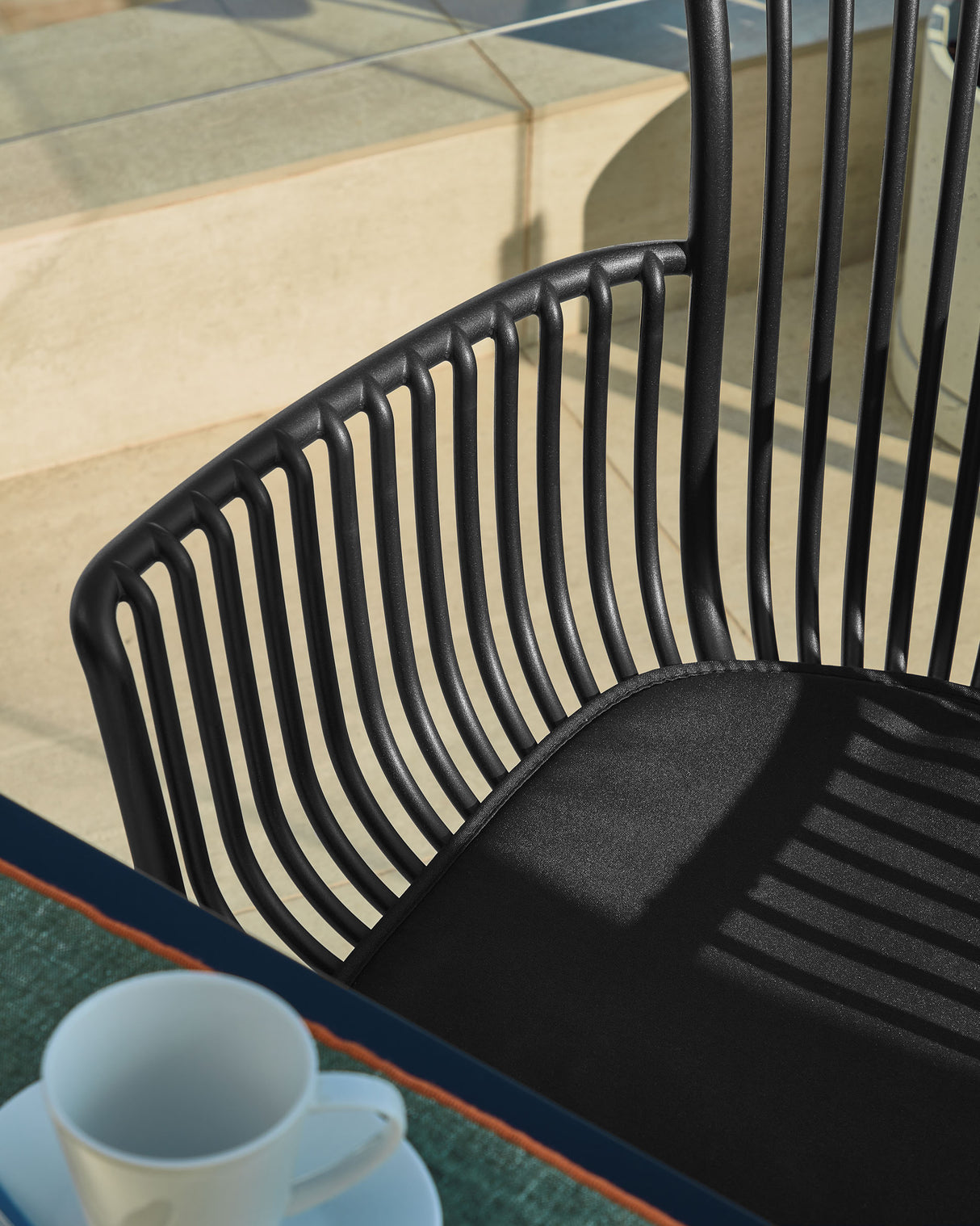 Outdoor Stuhl Surpika schwarz - ZEN ZONE Furniture