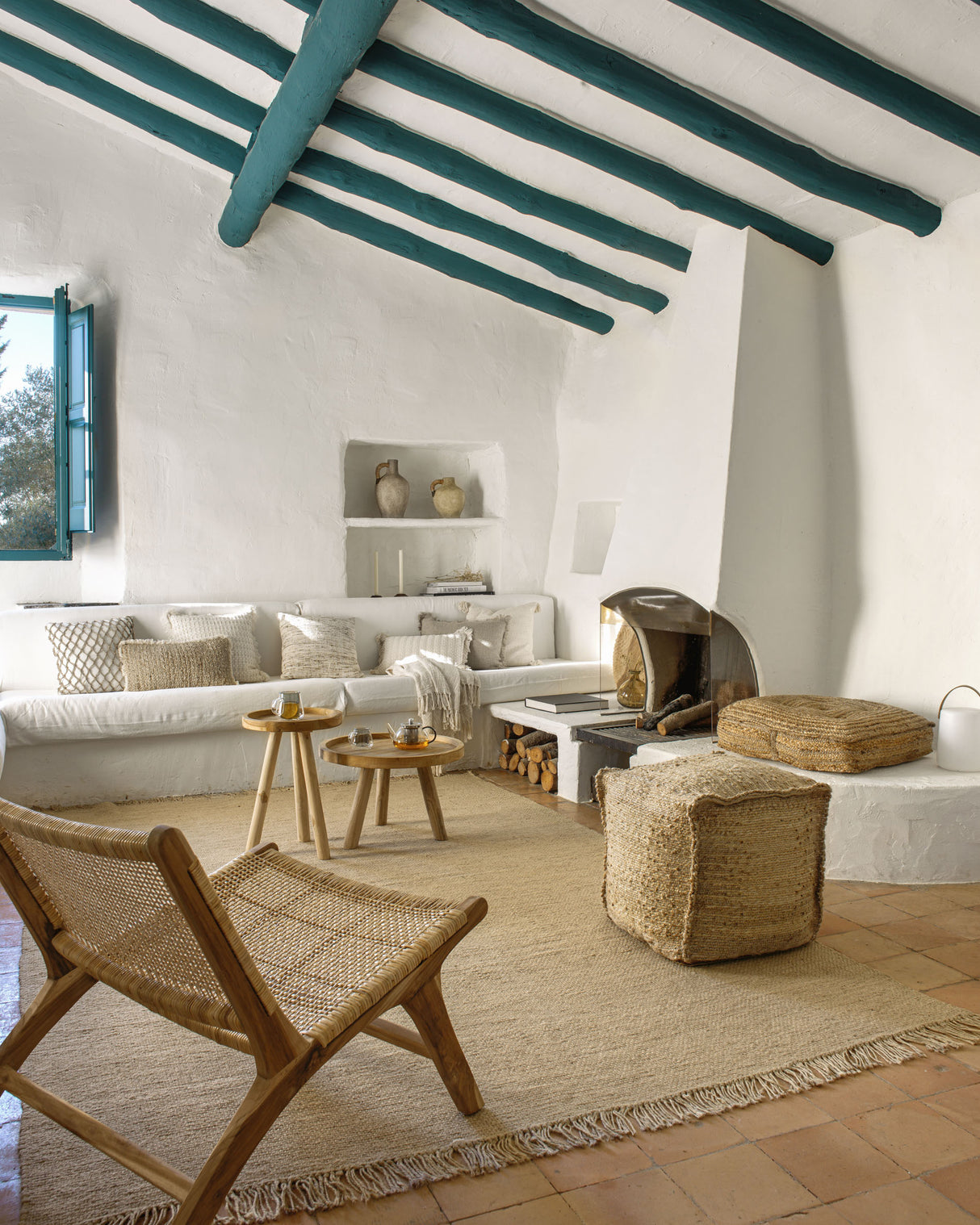 Beida Sessel aus massivem Teakholz - ZEN ZONE Furniture