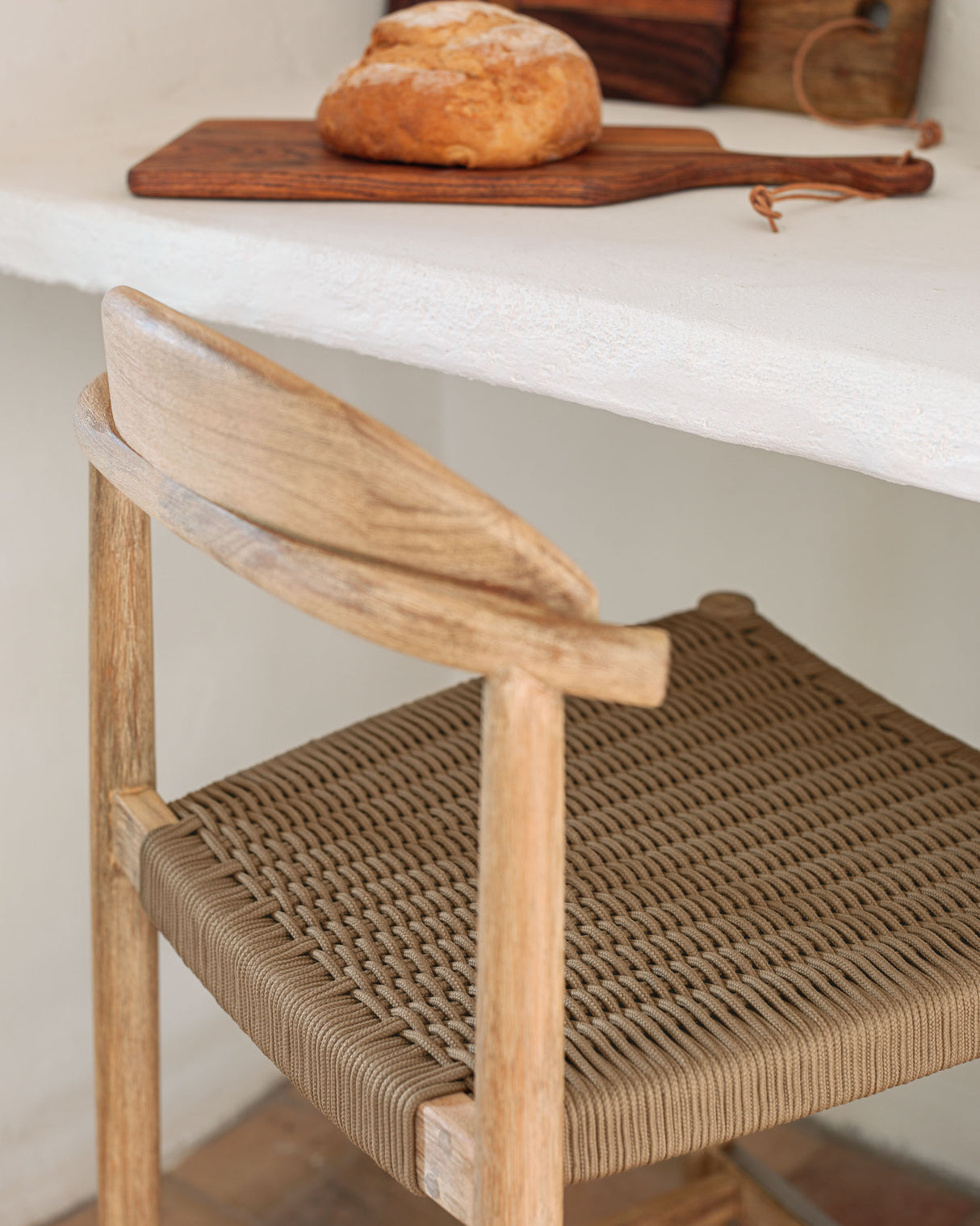 Nina Hocker aus massivem Akazienholz Höhe 62 cm FSC 100% - ZEN ZONE Furniture