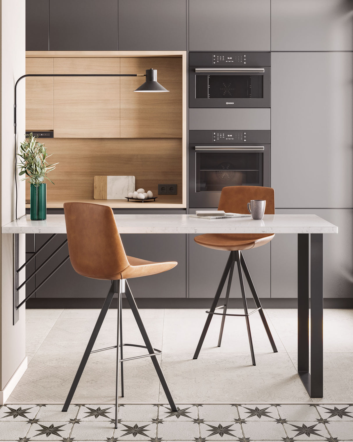 Aria Wandleuchte, schwarz - ZEN ZONE Furniture