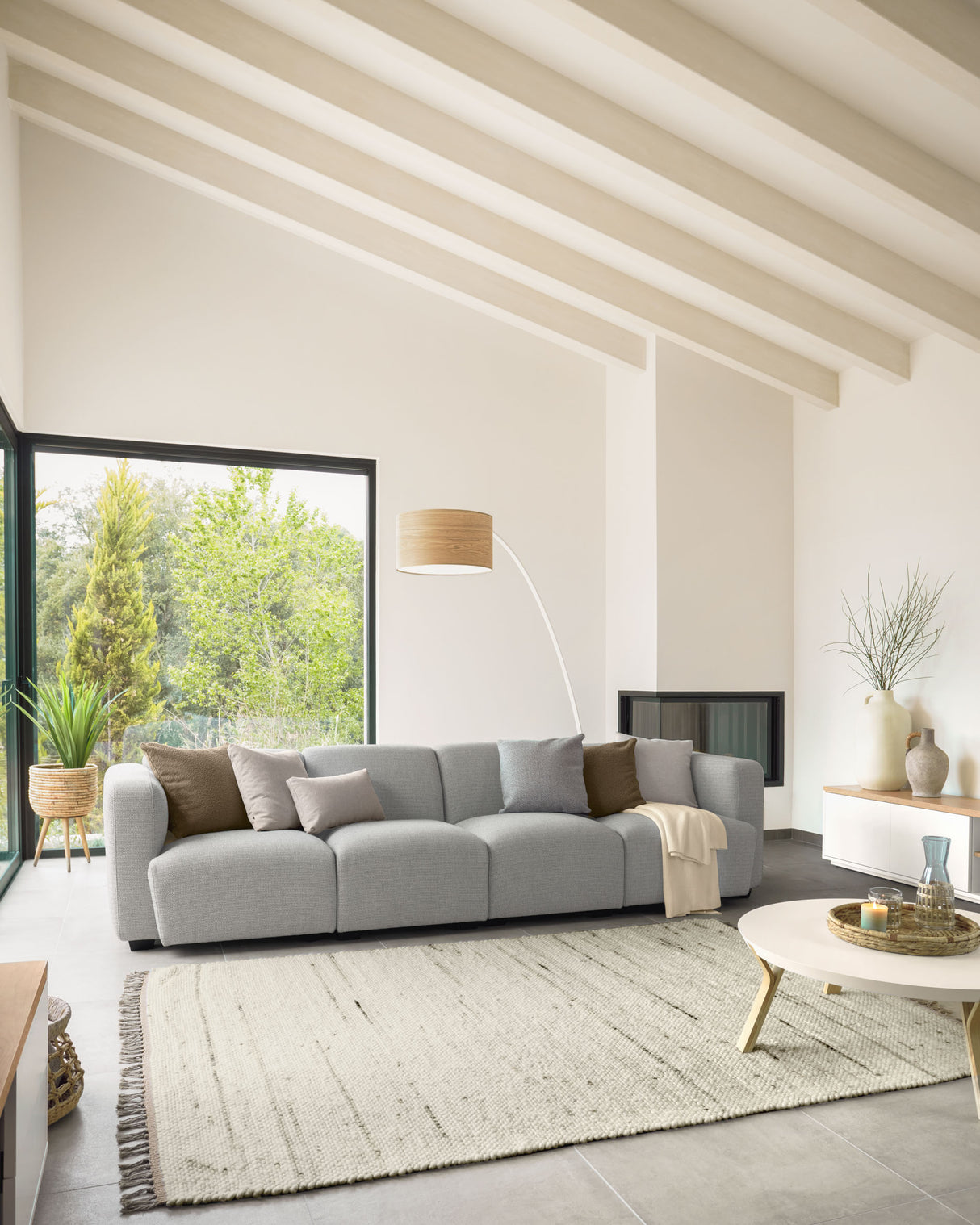 Galene Kissenbezug beige 30 x 50 cm - ZEN ZONE Furniture