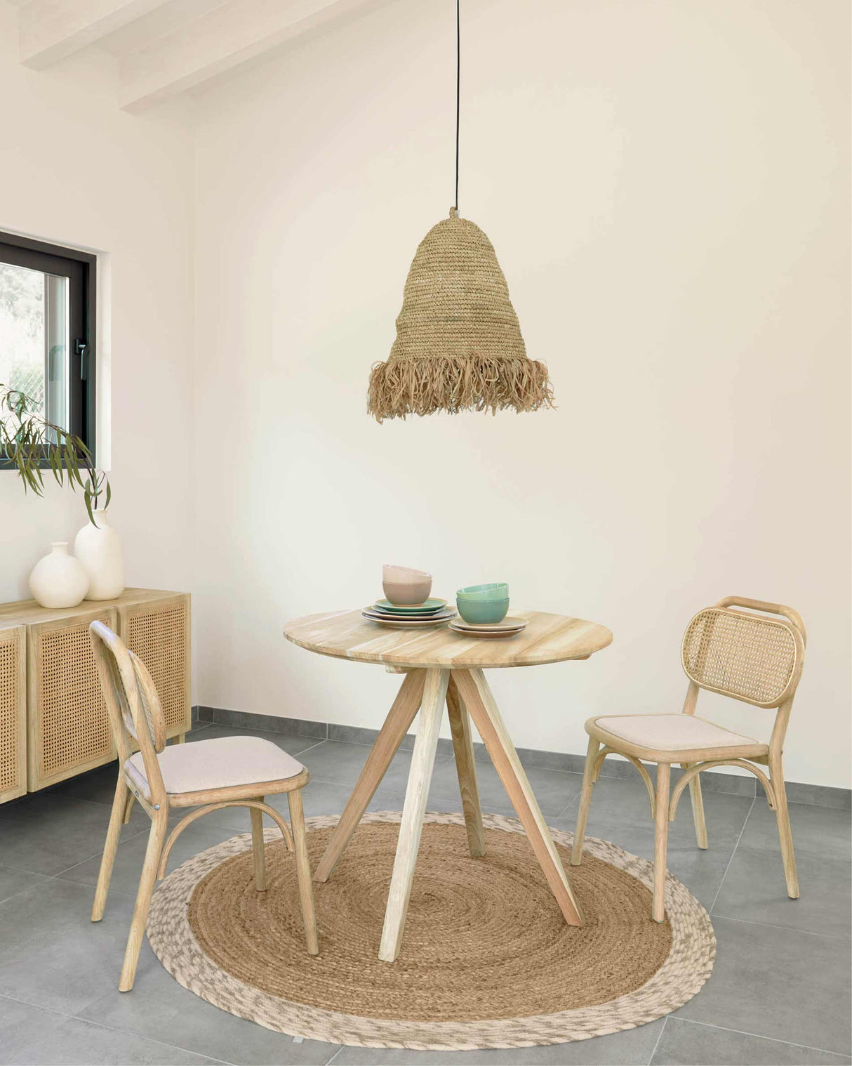 Doriane Stuhl Natur - ZEN ZONE Furniture