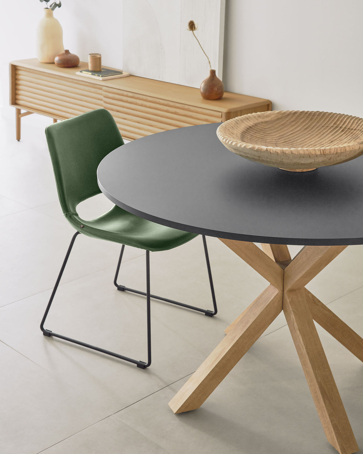 Zahara Stuhl Grün - ZEN ZONE Furniture