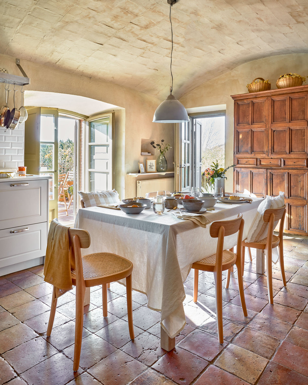 Neus Deckenlampe aus Metall mit grauem Finish - ZEN ZONE Furniture