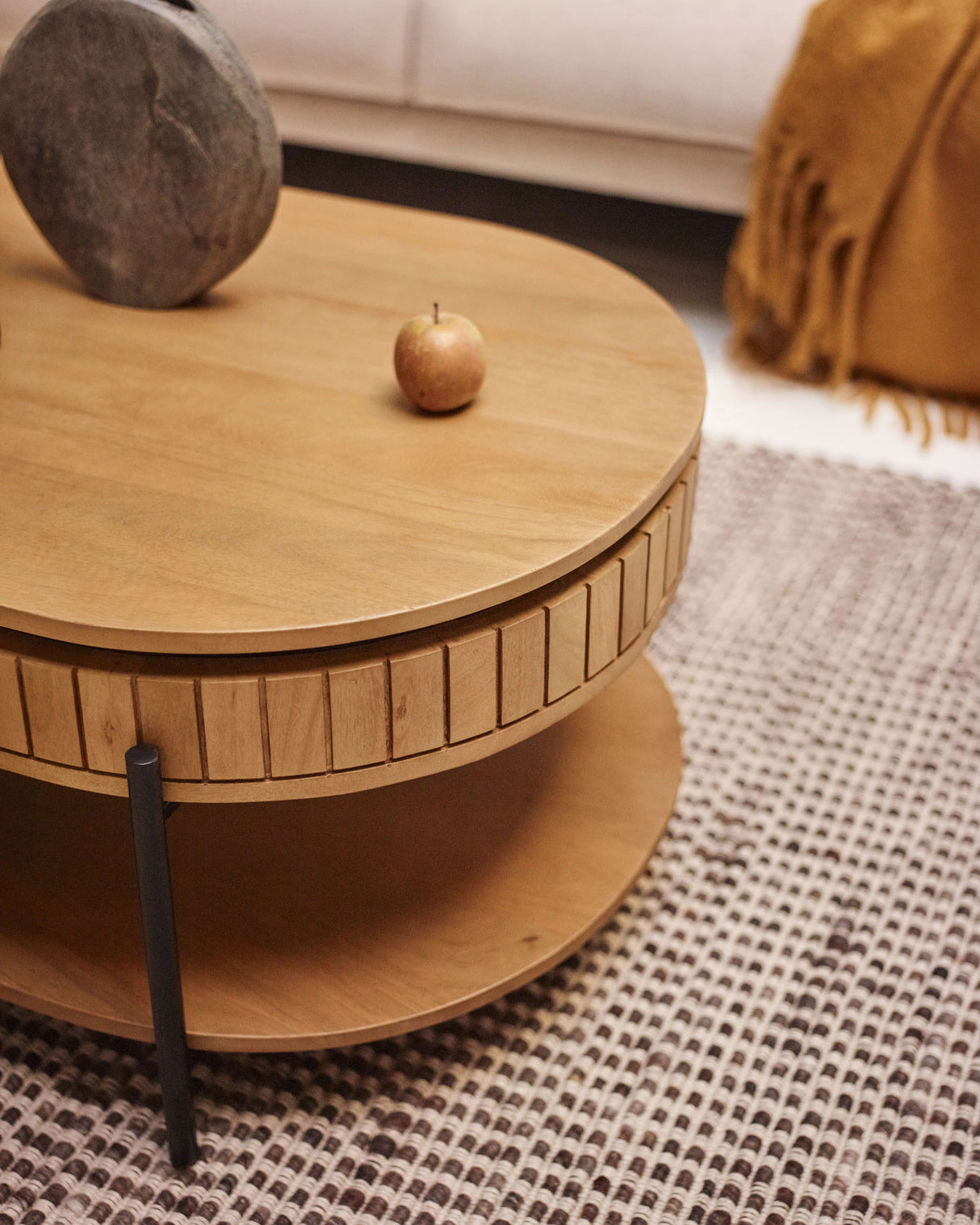 Licia Couchtisch Ø 130 x 65 cm - ZEN ZONE Furniture