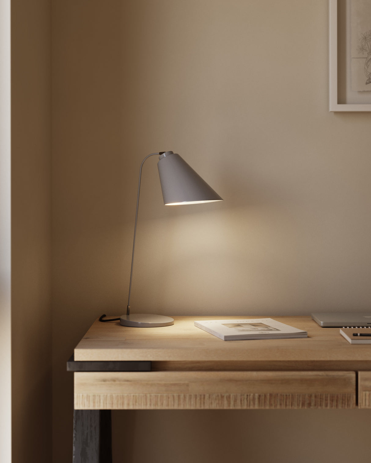 Tipir Tischlampe, grau - ZEN ZONE Furniture