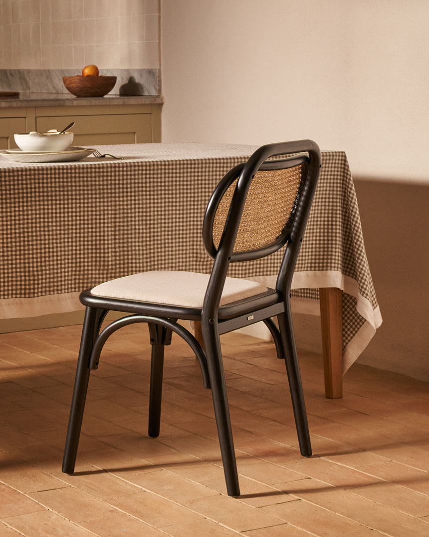Doriane Stuhl Schwarz - ZEN ZONE Furniture