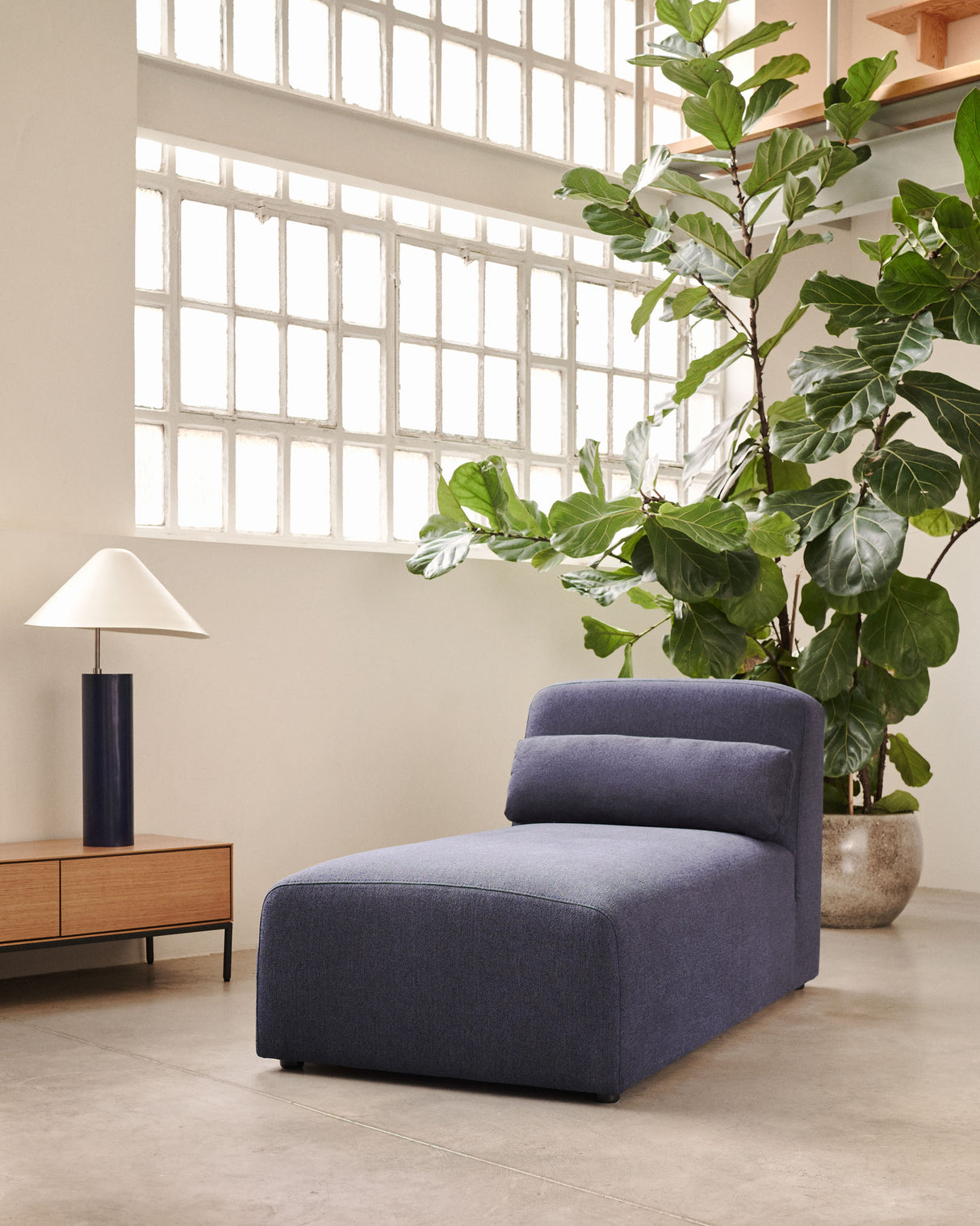 Neom Chaiselongue Modul in Blau 152 x 75 cm - ZEN ZONE Furniture