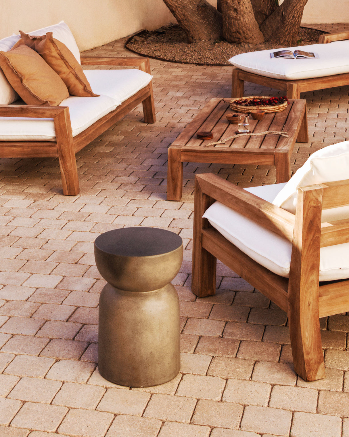 Forcanera Sessel aus massivem Teakholz - ZEN ZONE Furniture