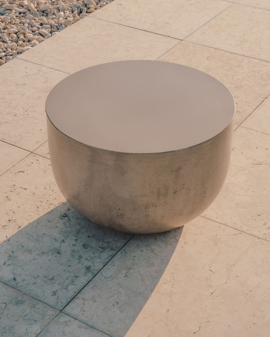 Garbet runder Couchtisch aus Zement Ø 60 cm - ZEN ZONE Furniture