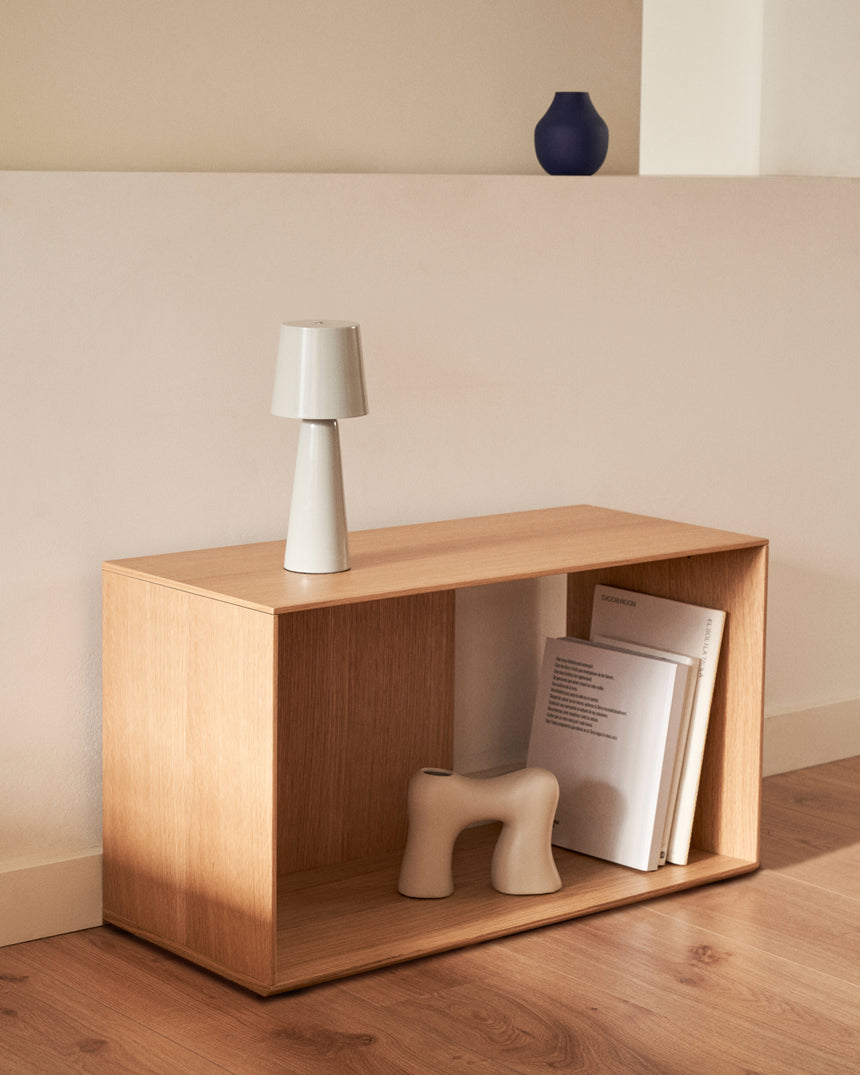 Litto mittelgroßes Regalmodul aus Eichenfurnier 67 x 38 cm - ZEN ZONE Furniture