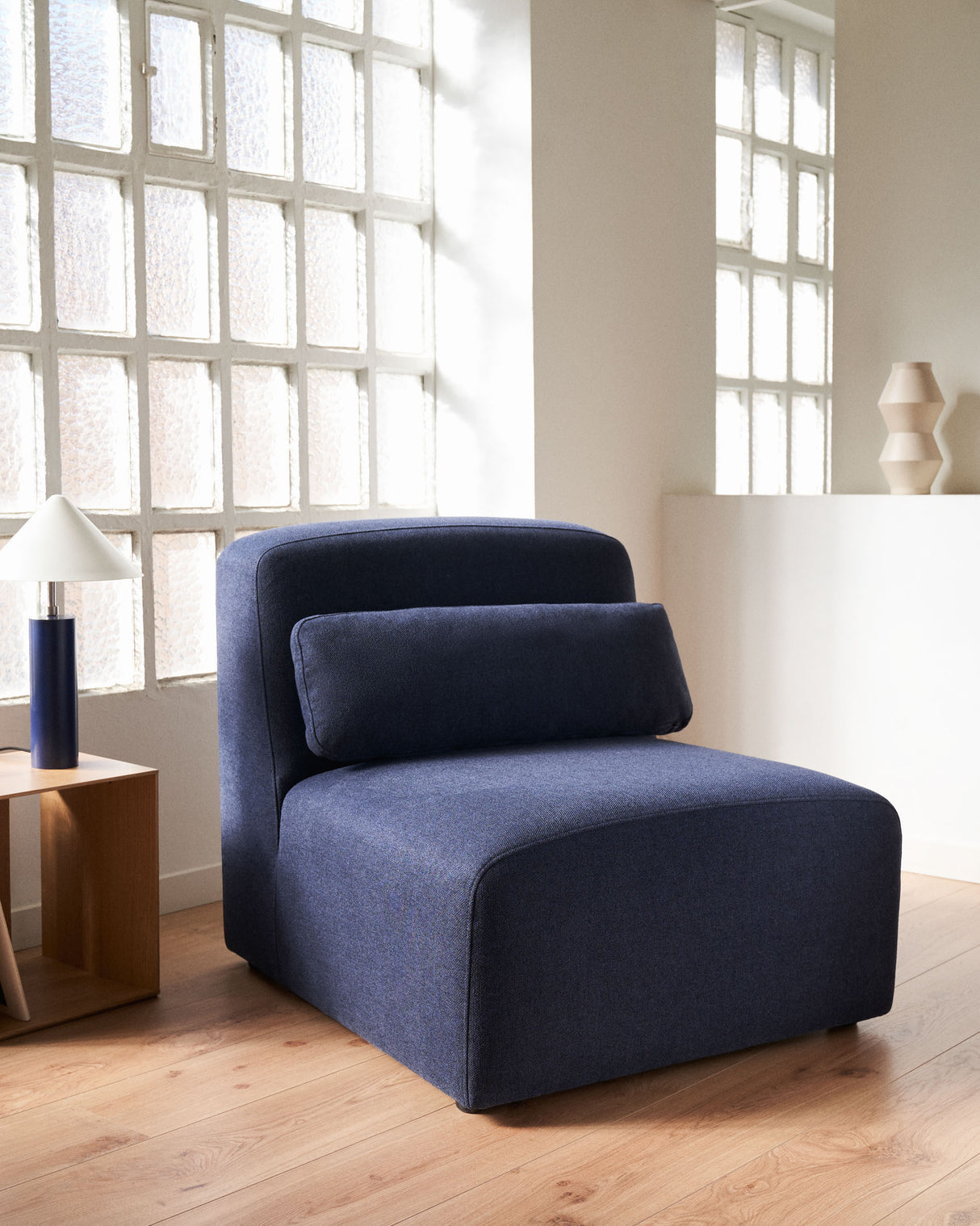 Neom Sitzmodul in Blau 75 cm - ZEN ZONE Furniture