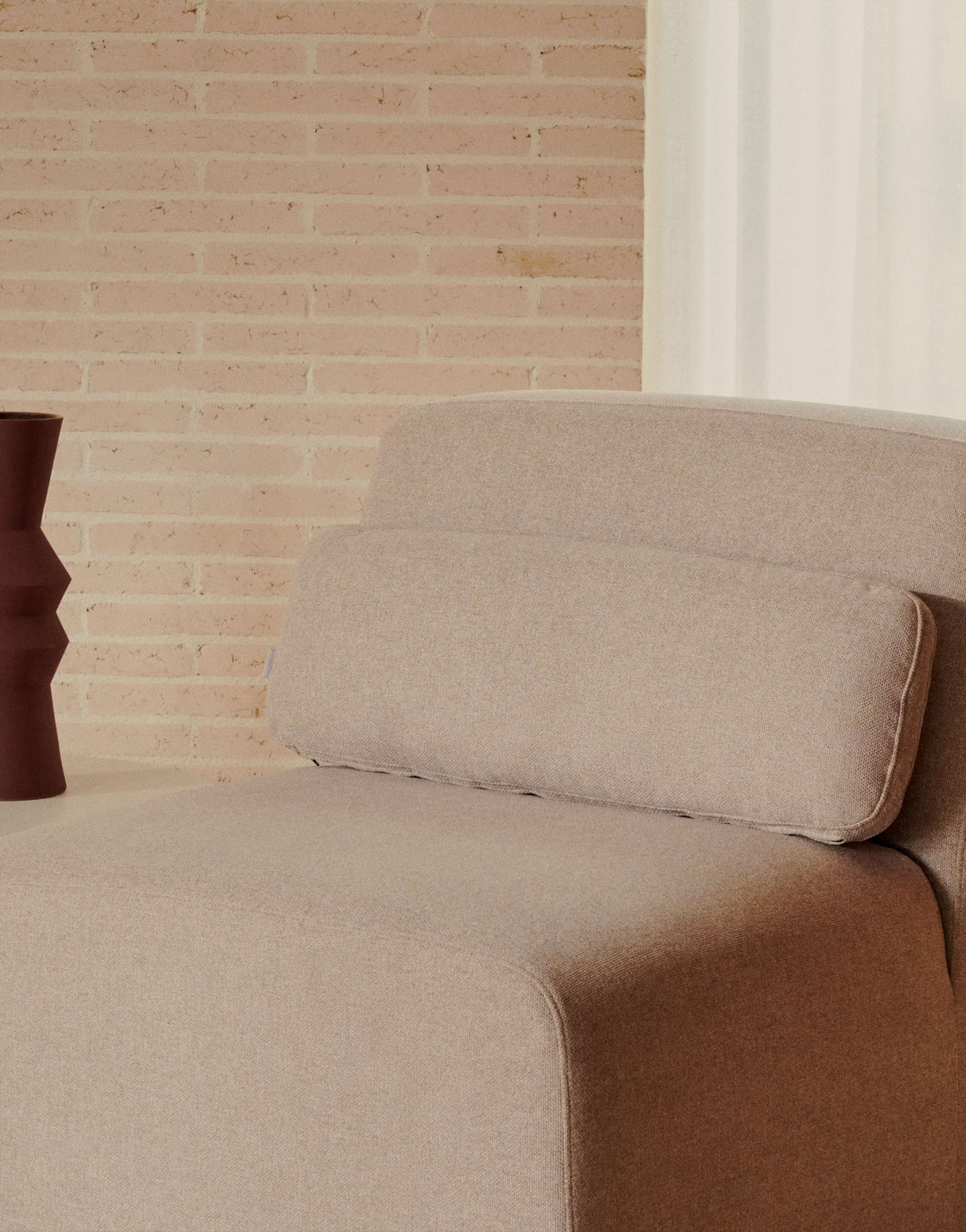 Neom Kissen in Beige 24 x 72 cm - ZEN ZONE Furniture